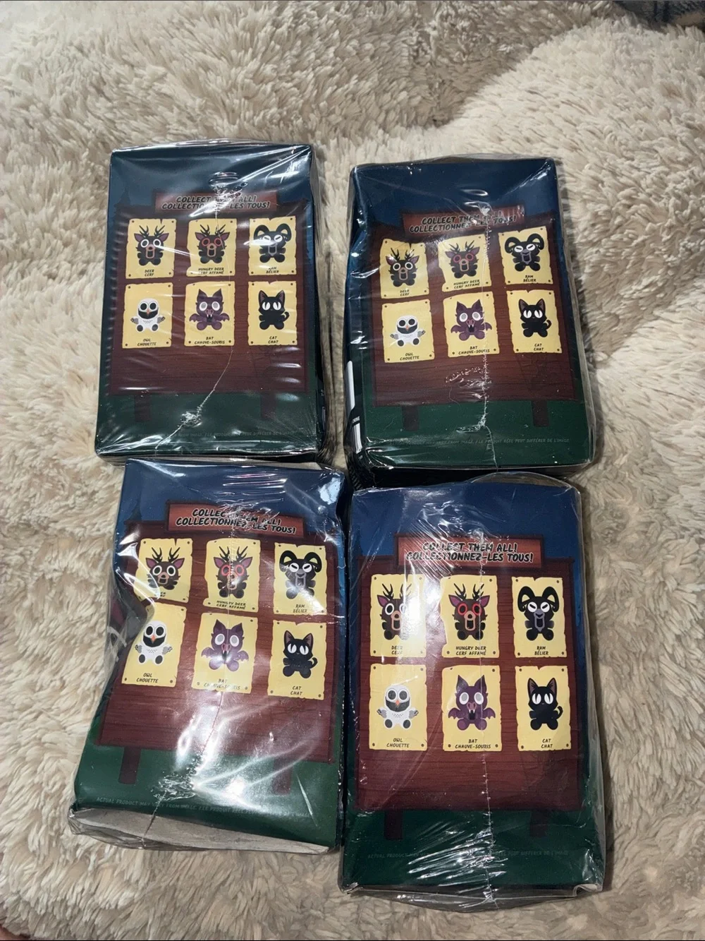 99 Nights in the Forest Mystery Plush - •Set of 4•